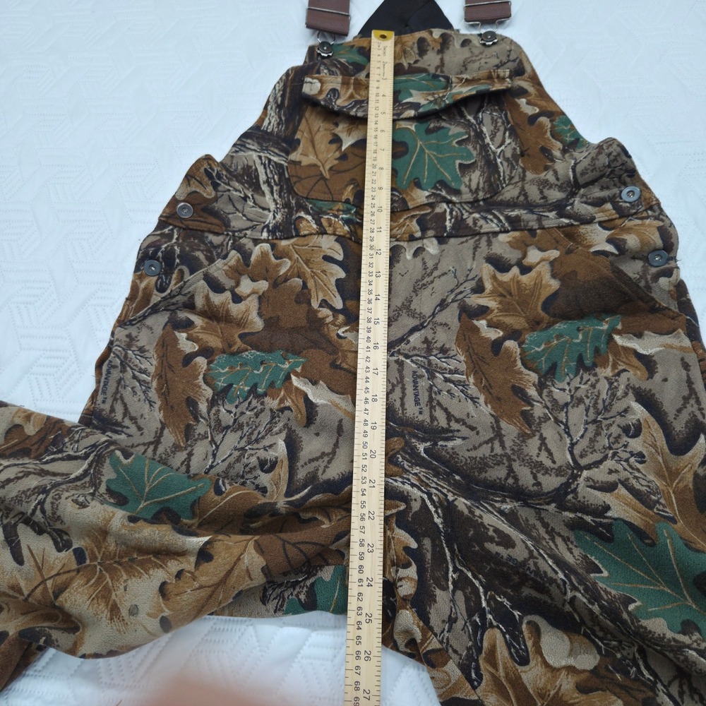 Vintage Woolrich Hunting Bib Overalls Men 40 Advantage Timber 100%Wool Excellent - Picture 8 of 14